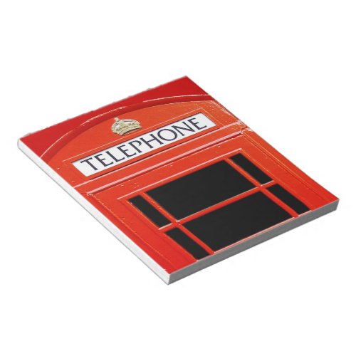 Vintage Telephone Booth Notepad