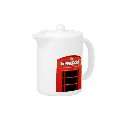 Vintage Telephone Booth Teapot