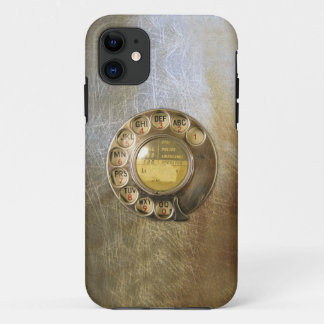 Vintage_Telephone_Dial 04 iPhone 11 Case