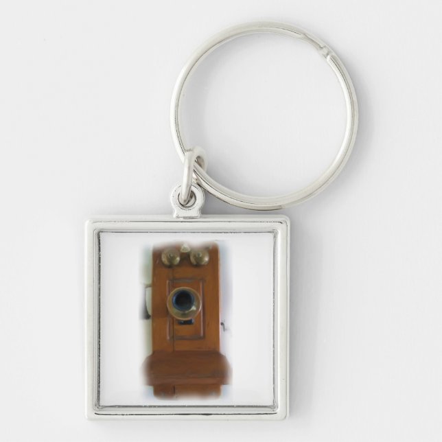 Vintage Telephone Keychain (Front)