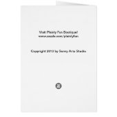 Vintage Telephone "Ring Ring!" Card (Back)