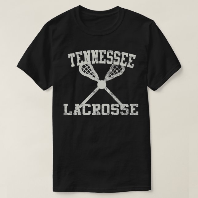 Vintage Tennessee Lacrosse T-Shirt (Design Front)