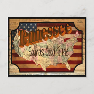 Vintage Tennessee Old Postcard
