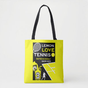 Vintage Tennis Lemonade Tote Bag