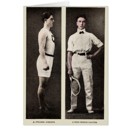 Vintage Tennis Player Athlete Pro (Front)