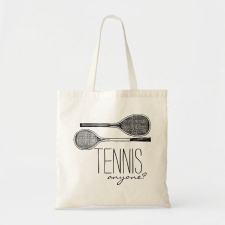 Vintage Tennis Rackets - Tennis Anyone? Tote Bag