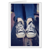 Vintage Tennis Shoes faded (Front)