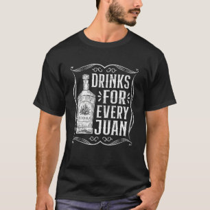 Vintage Tequila Drinkers Liquor Collections Drinki T-Shirt