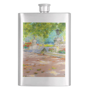 Vintage Terrace, Prospect Park (1887) drawing Flask