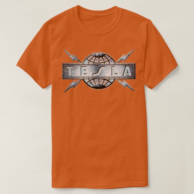 Vintage Tesla T-Shirt (Design Front)
