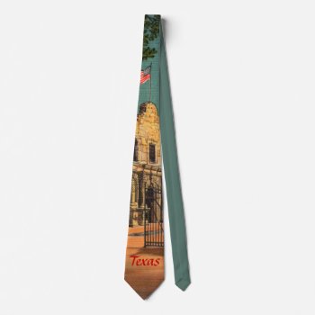 Vintage Texas Alamo Tie by vintageamerican at Zazzle