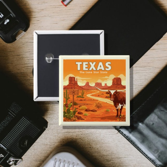  Vintage Texas Button (Creator Uploaded)