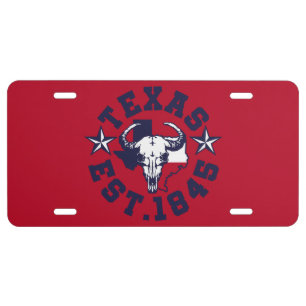 Vintage Texas License Plate