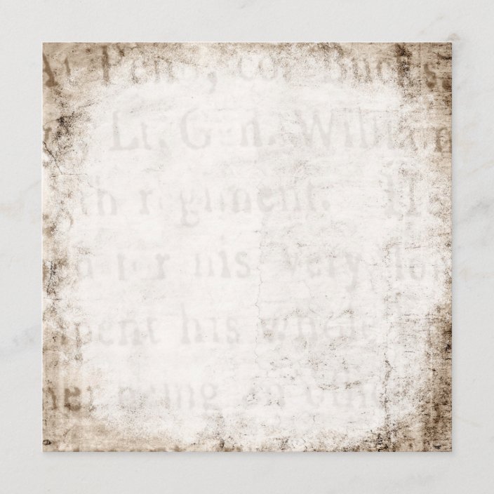 Vintage Text 1700 Background Paper Template Blank Zazzle Com