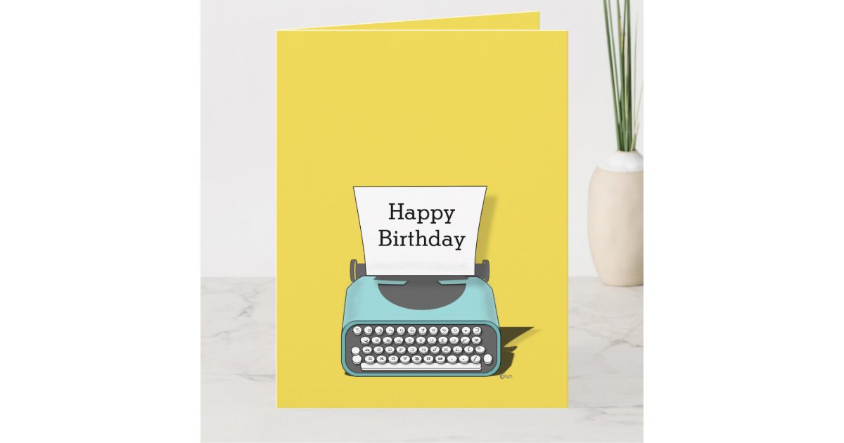 Vintage Text Message Happy Birthday Humor Card Zazzle Com