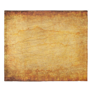 Vintage texture old gold duvet cover