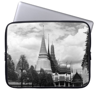 Vintage Thailand Bangkok Chapel Royal Palace Laptop Sleeve
