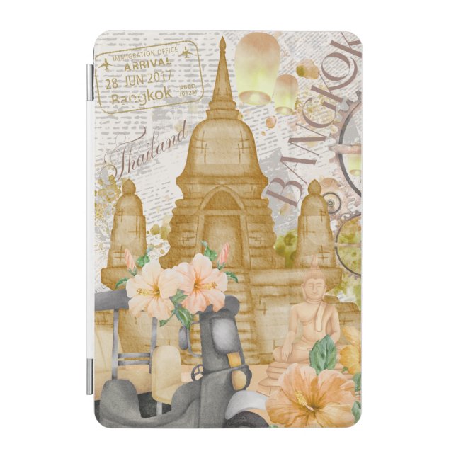 Vintage Thailand IPad Case (Front)