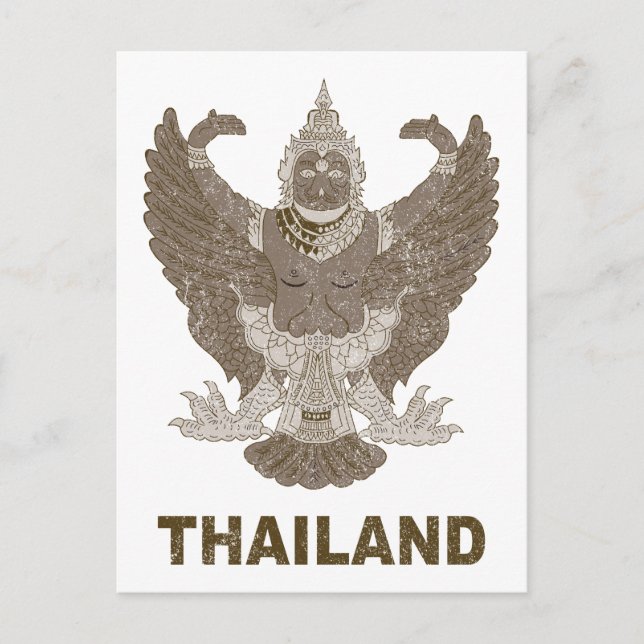 Vintage Thailand Postcard (Front)