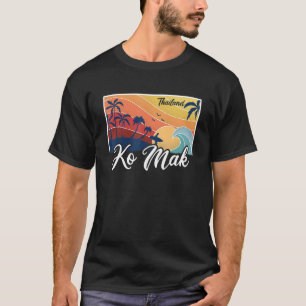 Vintage Thailand Vacation Travel Asia Thai Koh Ko  T-Shirt