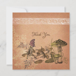 Vintage thank you card