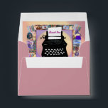 Vintage Thank You Matching Envelopes<br><div class="desc">"Vintage Thank You" Matching Envelopes are one-of-a-kind design. Check out a variety of other matching gift products in our MailBoxGreetingCards Zazzle Store front. All products sold separately. Have fun shopping and buying!</div>