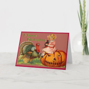 Vintage Thanksgiving Card