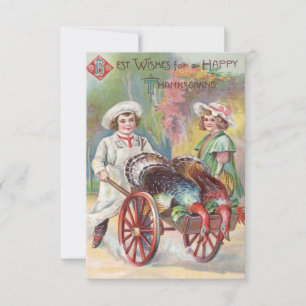 Vintage Thanksgiving Card
