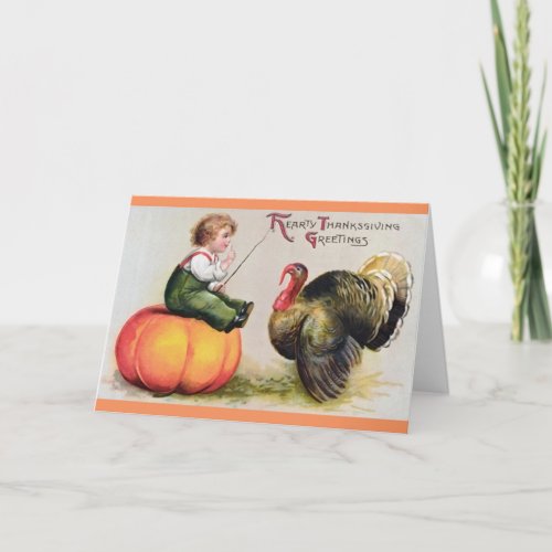 Vintage Thanksgiving Card