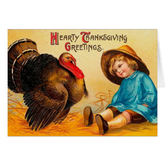 Retro Thanksgiving Cards | Zazzle