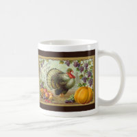 Vintage Thanksgiving Greetings Mug