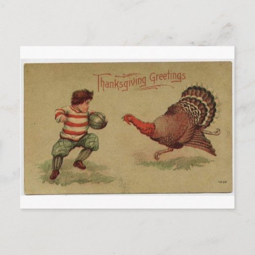 Vintage Thanksgiving Holiday Postcard