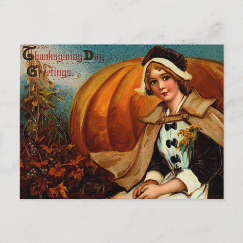 Vintage Thanksgiving Postcard