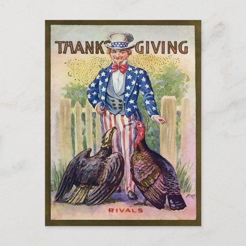 Vintage Thanksgiving Postcard