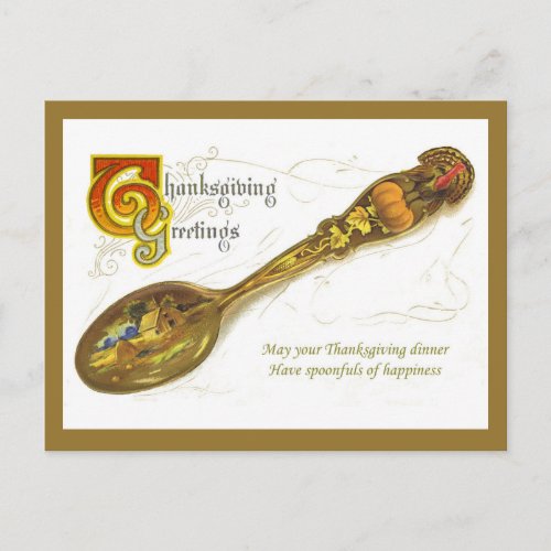 Vintage Thanksgiving Postcard