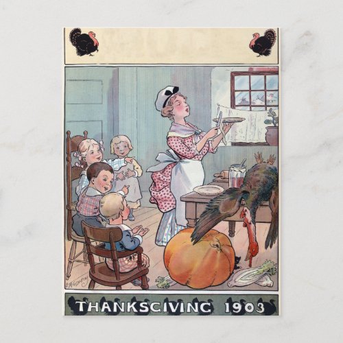 Vintage Thanksgiving Postcard