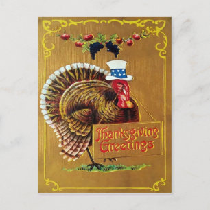 Vintage Thanksgiving Postcard