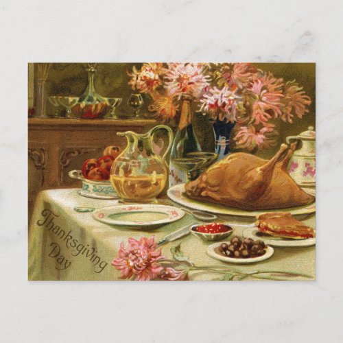 Vintage Thanksgiving Postcard