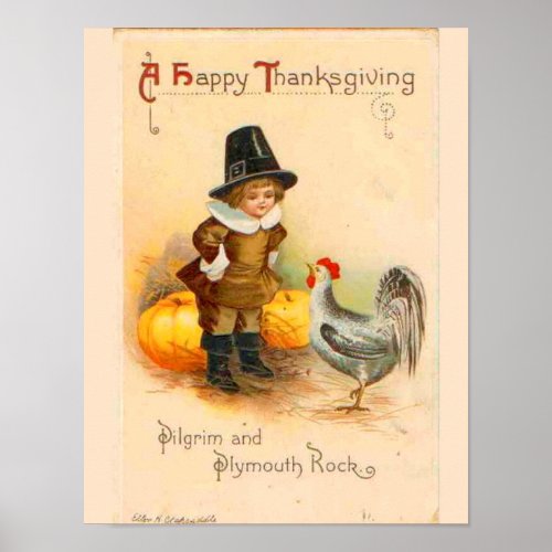 Vintage Thanksgiving Poster