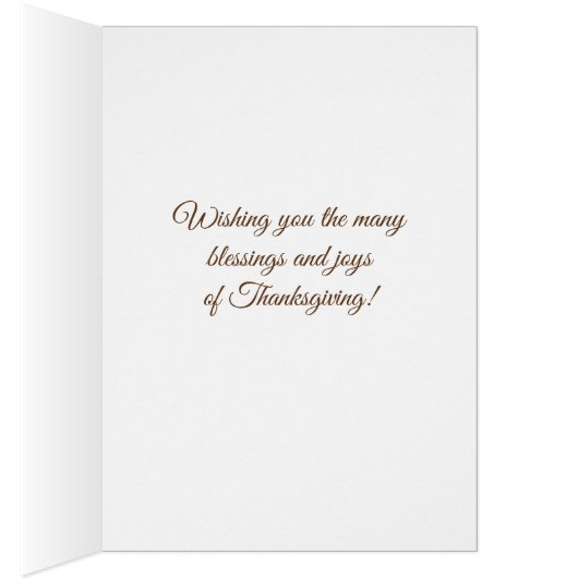 Vintage Thanksgiving Religious Blessing Jesus (Inside (Right))