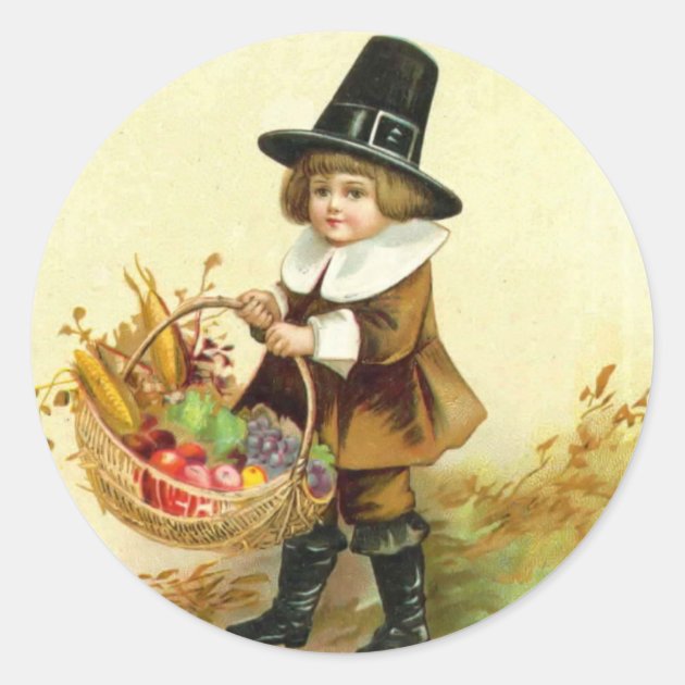 Vintage Thanksgiving Sticker
