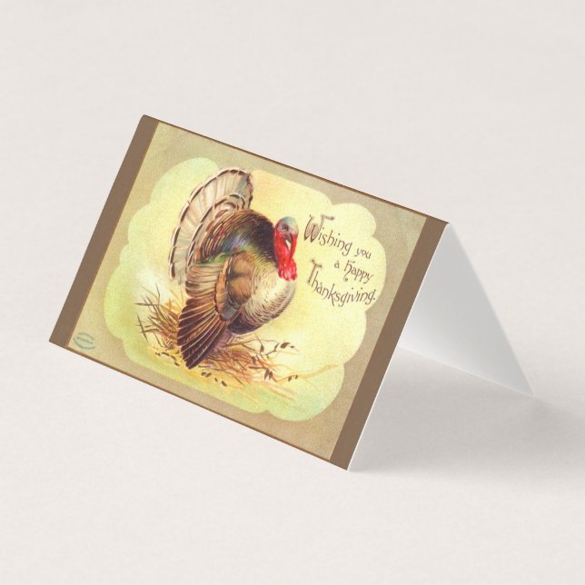 Vintage Thanksgiving Turkey (Front)