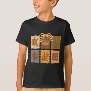 Vintage Thanksgiving,turkey,pumpkin, Autumn Tee Fu