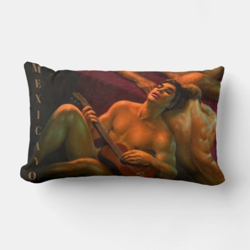 Vintage The Bandit _ Mexicano Lumbar Pillow