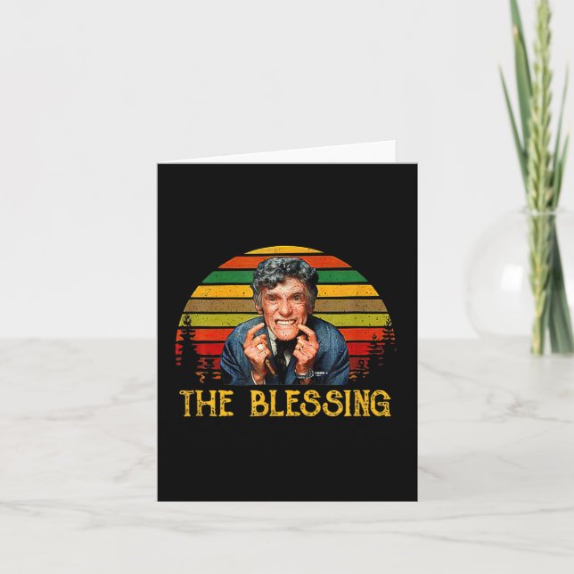 Vintage The-blessing-national  Card (Front)