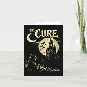 Vintage The Cat Gothic Cat Lover Men Women Kids Card