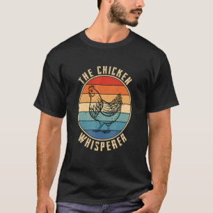 Vintage The Chicken Whisperer Farm Animal T-Shirt