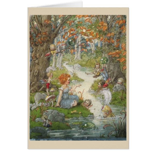 Vintage - The Enchanted Stream, Cards (Front)