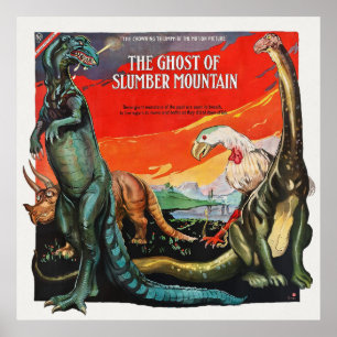 Vintage The Ghost of Slumber Mountain 1918 Movie Poster