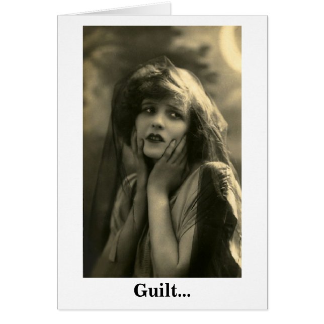 Vintage - The Gift of Guilt, Cards (Front)